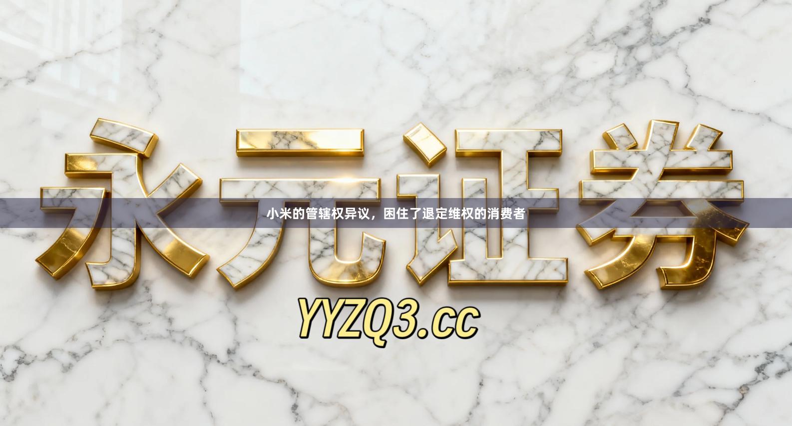 小米的管辖权异议，困住了退定维权的消费者